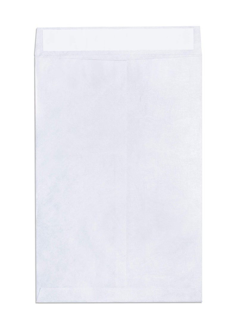 EnDoc Tyvek Envelopes â€“ 10x13 Mailer Tear Resistant Envelopes TyvekÂ® Construction & Easy Self Seal Closure â€“Bright White â€“ Bulk Pack of 15 â€“ 10 x 13 Inch - Image 2
